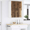 Seinälasi kaappi LUCCA Vanha puu 60 x 31 x 80 cm Tekninen puu