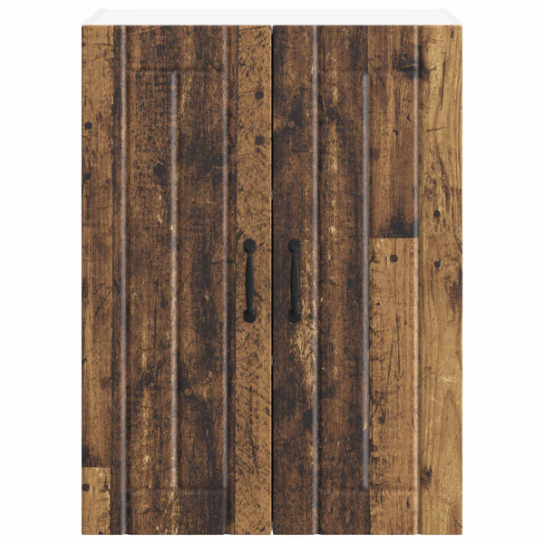Seinälasi kaappi LUCCA Vanha puu 60 x 31 x 80 cm Tekninen puu