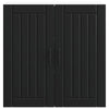 Seinäkaappi LUCCA Musta 80 x 31 x 80 cm Tekninen puu