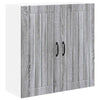 Seinäkaappi LUCCA Harmaa sonoma 80 x 31 x 80 cm Tekninen puu