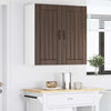 Seinäkaappi LUCCA Ruskea tammi 80 x 31 x 80 cm Tekninen puu