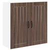 Seinäkaappi LUCCA Ruskea tammi 80 x 31 x 80 cm Tekninen puu
