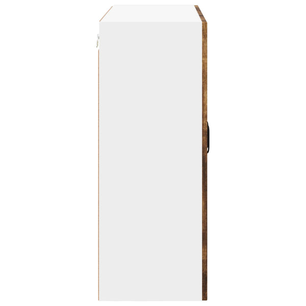 Seinälasi kaappi LUCCA Savutammi 80 x 31 x 80 cm Tekninen puu