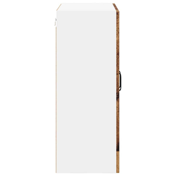 Seinälasi kaappi LUCCA Vanha puu 60 x 31 x 80 cm Tekninen puu