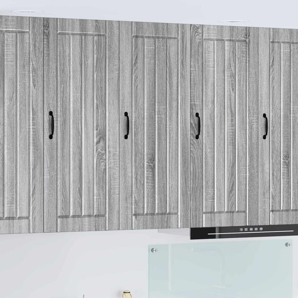 Seinäkaappi LUCCA Harmaa sonoma 40 x 31 x 100 cm Tekninen puu