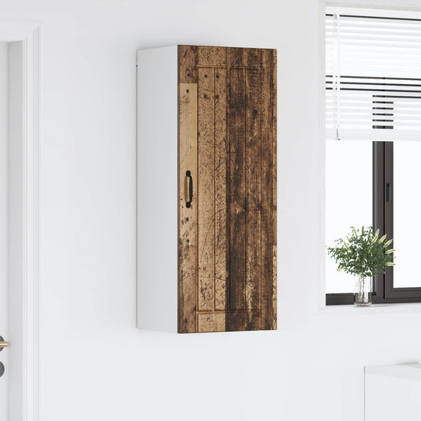 Seinäkaappi LUCCA Vanha puu 40 x 31 x 100 cm Tekninen puu
