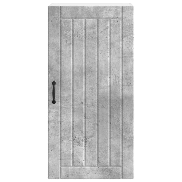 Seinäkaappi LUCCA Betoninharmaa 50 x 31 x 100 cm Tekninen puu