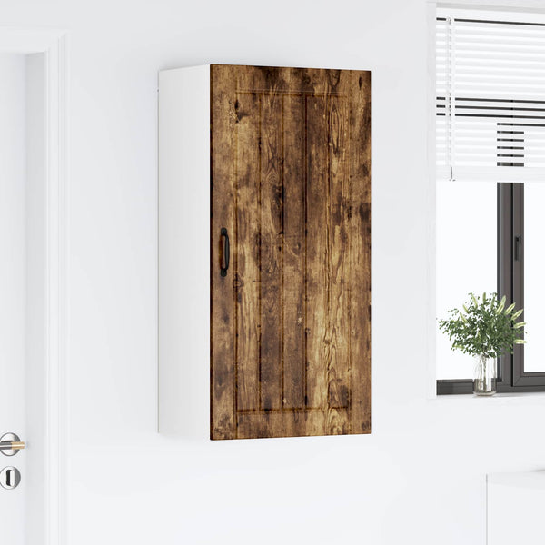 Seinäkaappi LUCCA Savutammi 50 x 31 x 100 cm Tekninen puu