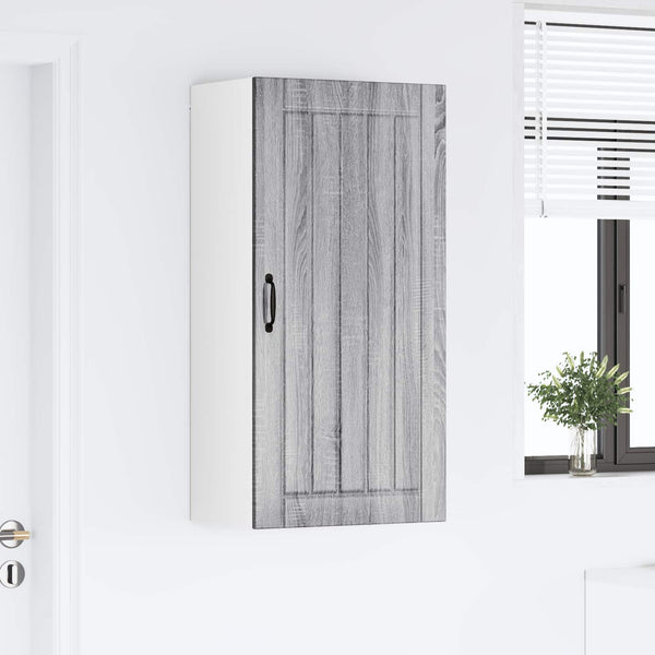 Seinäkaappi LUCCA Harmaa sonoma 50 x 31 x 100 cm Tekninen puu