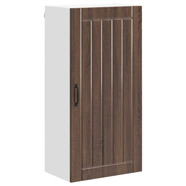 Seinäkaappi LUCCA Ruskea tammi 50 x 31 x 100 cm Tekninen puu
