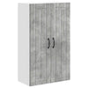 Seinäkaappi LUCCA Betoninharmaa 60 x 31 x 100 cm Tekninen puu