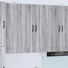 Seinäkaappi LUCCA Harmaa sonoma 60 x 31 x 100 cm Tekninen puu