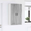 Seinäkaappi LUCCA Harmaa sonoma 60 x 31 x 100 cm Tekninen puu