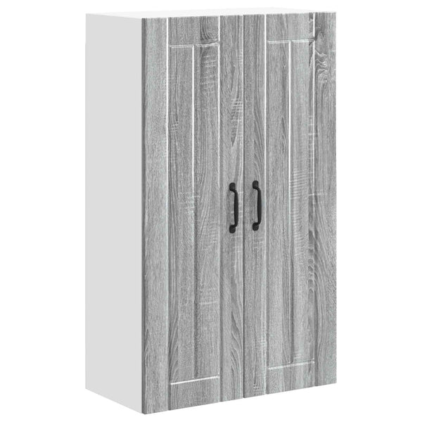 Seinäkaappi LUCCA Harmaa sonoma 60 x 31 x 100 cm Tekninen puu