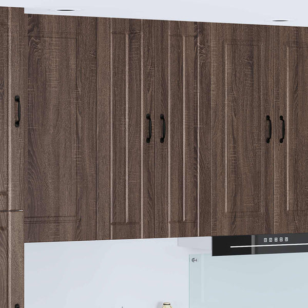 Seinäkaappi LUCCA Ruskea tammi 60 x 31 x 100 cm Tekninen puu