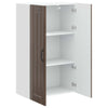 Seinäkaappi LUCCA Ruskea tammi 60 x 31 x 100 cm Tekninen puu