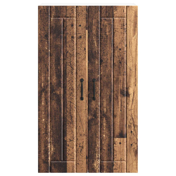 Seinäkaappi LUCCA Vanha puu 60 x 31 x 100 cm Tekninen puu