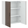 Seinäkaappi LUCCA Ruskea tammi 80 x 31 x 100 cm Tekninen puu