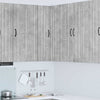 Seinän kulmarcabinett LUCCA Betoninharmaa 57 x 57 x 100 cm