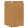 Seinän kulmarcabinett LUCCA Betoninharmaa 57 x 57 x 100 cm