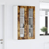 Seinälasi kaappi LUCCA Savutammi 60 x 31 x 100 cm Tekninen puu