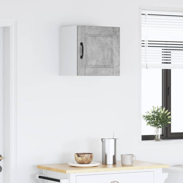 Seinäkaappi PORTO Betoni Harmaa 40 x 31 x 40 cm Tekninen puu