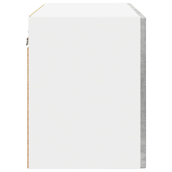 Seinäkaappi PORTO Betoni Harmaa 60 x 31 x 40 cm Tekninen puu