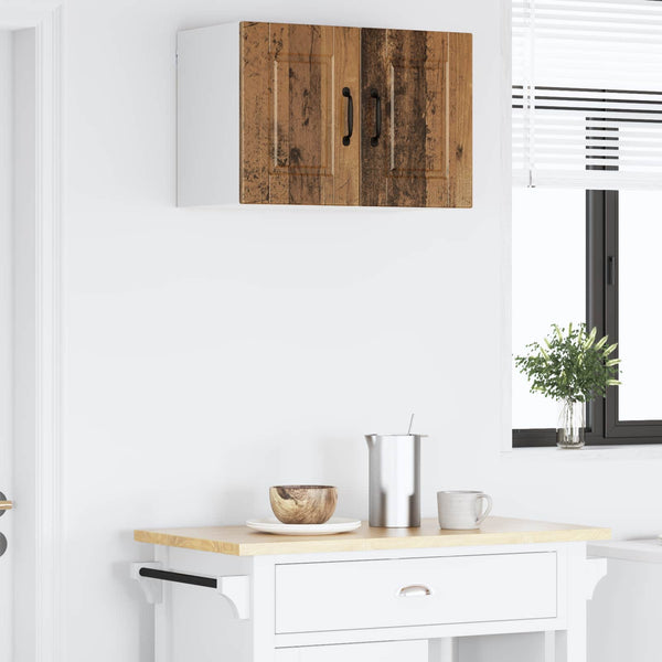 Seinäkaappi PORTO Vanha puu 60 x 31 x 40 cm Tekninen puu