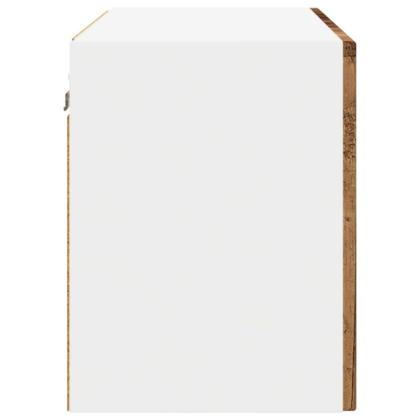 Seinäkaappi PORTO Vanha puu 60 x 31 x 40 cm Tekninen puu