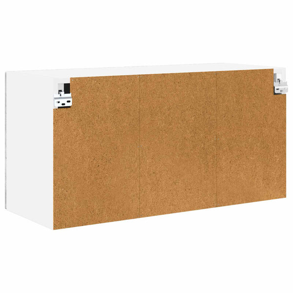 Seinäkaappi PORTO Betoni Harmaa 80 x 31 x 40 cm Tekninen puu