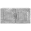 Seinäkaappi PORTO Betoni Harmaa 80 x 31 x 40 cm Tekninen puu