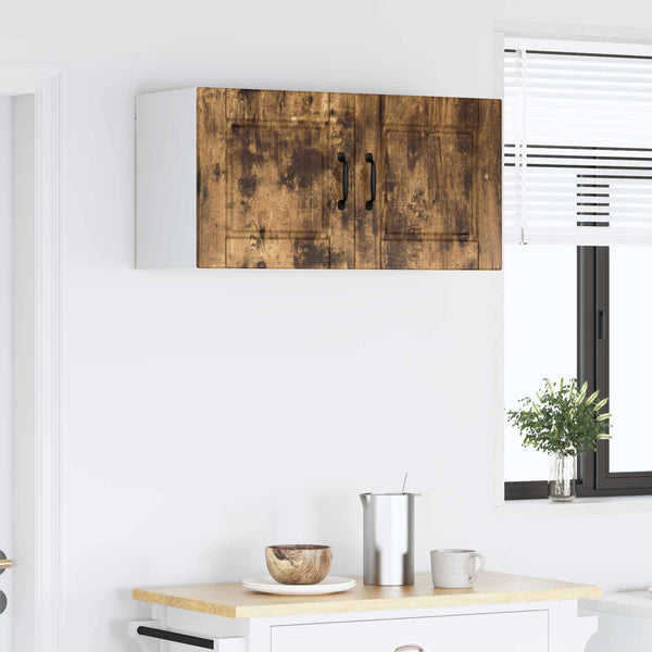 Seinäkaappi PORTO Savupähkinä 80 x 31 x 40 cm Tekninen puu