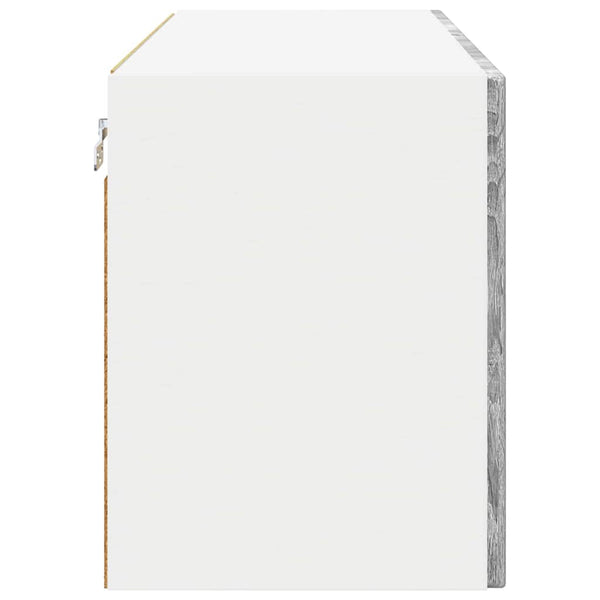 Seinäkaappi PORTO Harmaa Sonoma 80 x 31 x 40 cm Tekninen puu