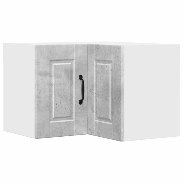 Seinän kulmarcabinett PORTO Betoni Harmaa 57 x 57 x 40 cm