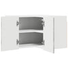 Seinän kulmarcabinett PORTO Betoni Harmaa 57 x 57 x 40 cm