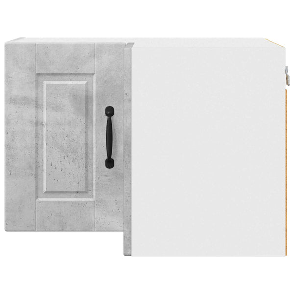 Seinän kulmarcabinett PORTO Betoni Harmaa 57 x 57 x 40 cm