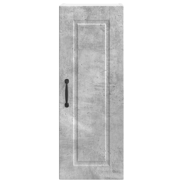 Seinäkaappi PORTO Betoni Harmaa 30 x 31 x 80 cm Tekninen puu