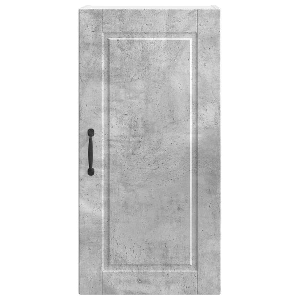 Seinäkaappi PORTO Betoni Harmaa 40 x 31 x 80 cm Tekninen puu
