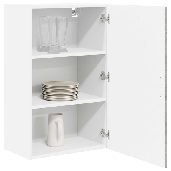 Seinäkaappi PORTO Betoni Harmaa 50 x 31 x 80 cm Tekninen puu