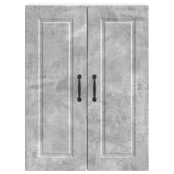 Seinäkaappi PORTO Betoni Harmaa 60 x 31 x 80 cm Tekninen puu