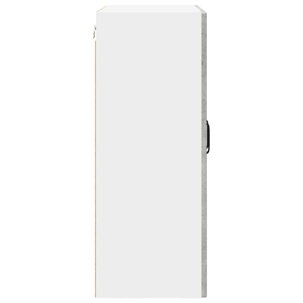 Seinäkaappi PORTO Betoni Harmaa 60 x 31 x 80 cm Tekninen puu