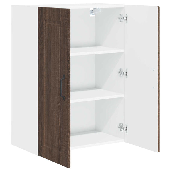 Seinäkaappi PORTO Ruskea tammi 60 x 31 x 80 cm Tekninen puu