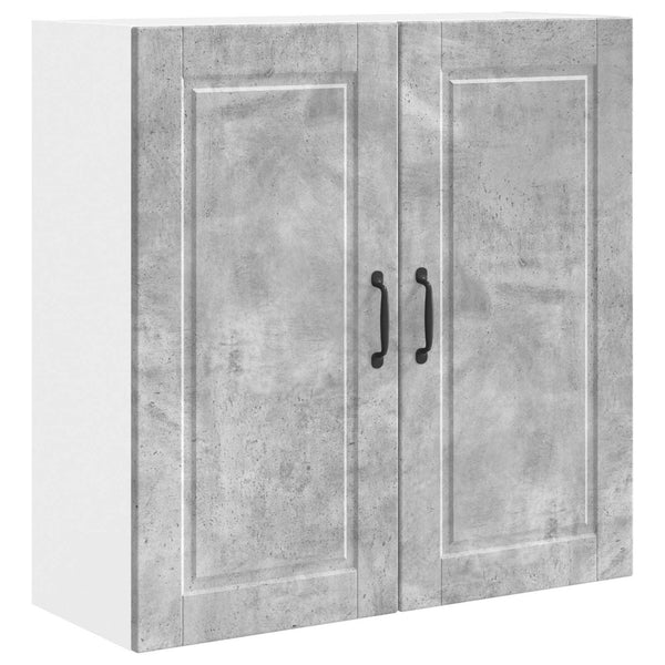 Seinäkaappi PORTO Betoni Harmaa 80 x 31 x 80 cm Tekninen puu