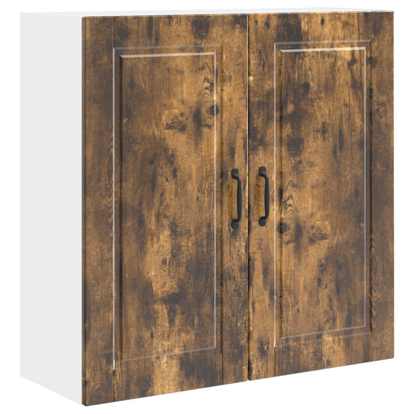 Seinäkaappi PORTO Savupähkinä 80 x 31 x 80 cm Tekninen puu