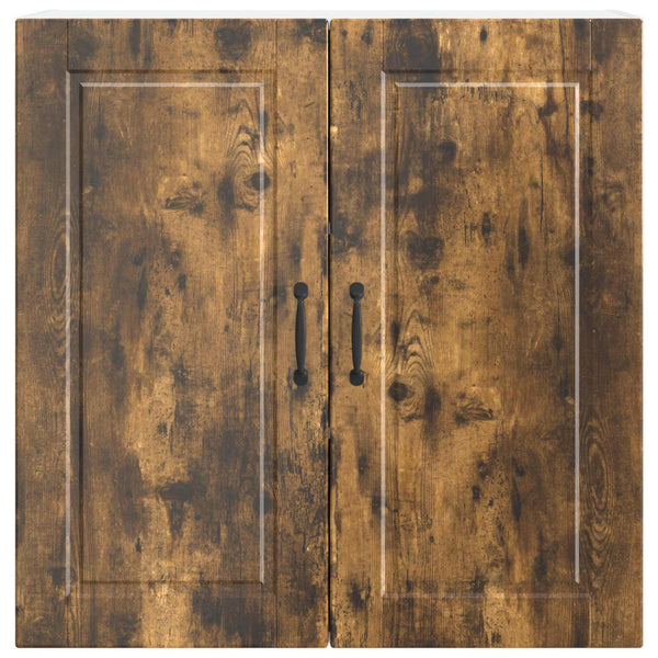 Seinäkaappi PORTO Savupähkinä 80 x 31 x 80 cm Tekninen puu