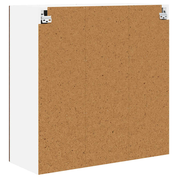 Seinäkaappi PORTO Ruskea tammi 80 x 31 x 80 cm Tekninen puu