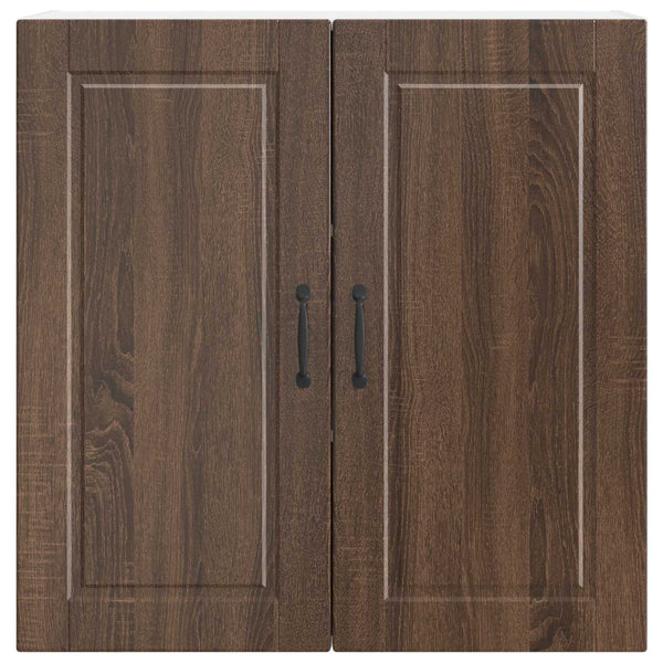 Seinäkaappi PORTO Ruskea tammi 80 x 31 x 80 cm Tekninen puu