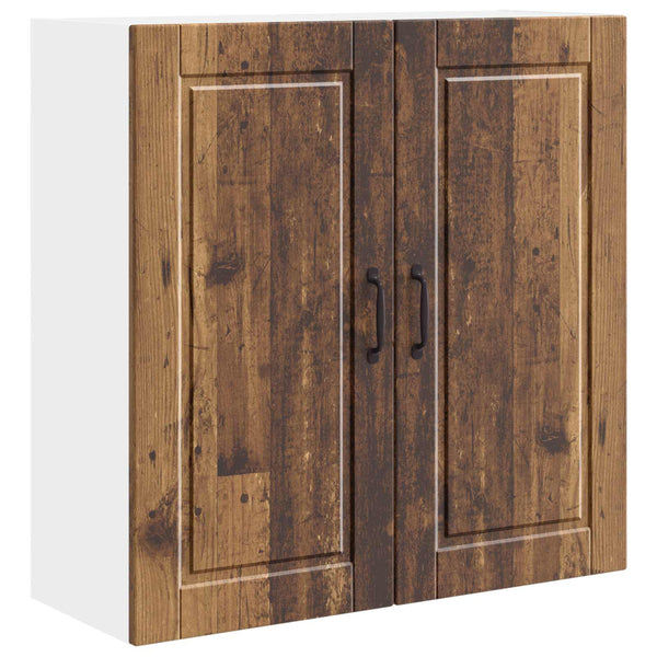 Seinäkaappi PORTO Vanha puu 80 x 31 x 80 cm Tekninen puu