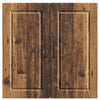 Seinäkaappi PORTO Vanha puu 80 x 31 x 80 cm Tekninen puu