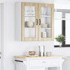 Seinälasi kaappi PORTO Sonoman tammi 80 x 31 x 80 cm